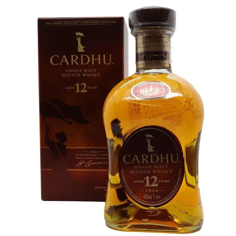 Whisky Cardhu 12 anos 1L